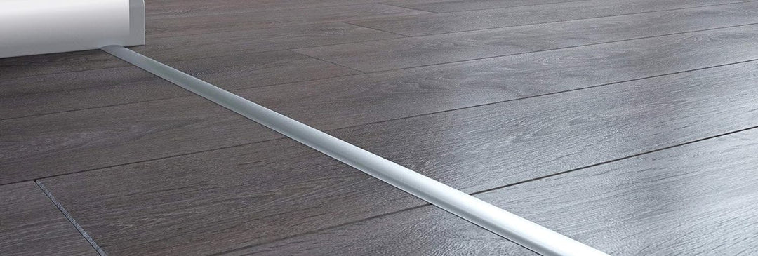 Schwellenleiste, selbstklebend, Stahl, Messingplatte, 30/83 cm 30mm x 830mm, 30mm x 830mm