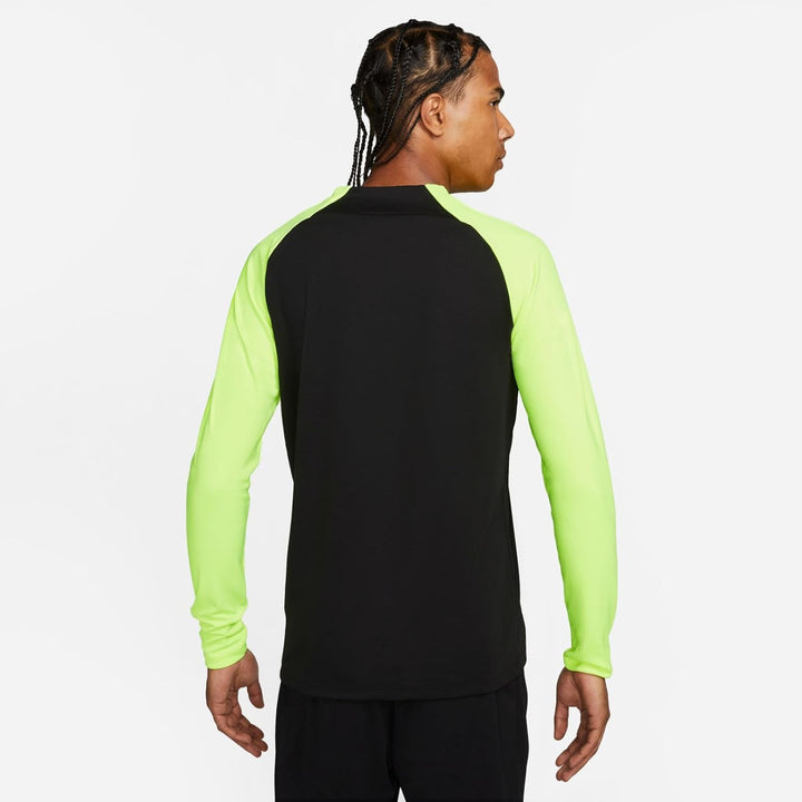 Nike Herren Academy Drill T-Shirt S Black/Volt/White, S Black/Volt/White