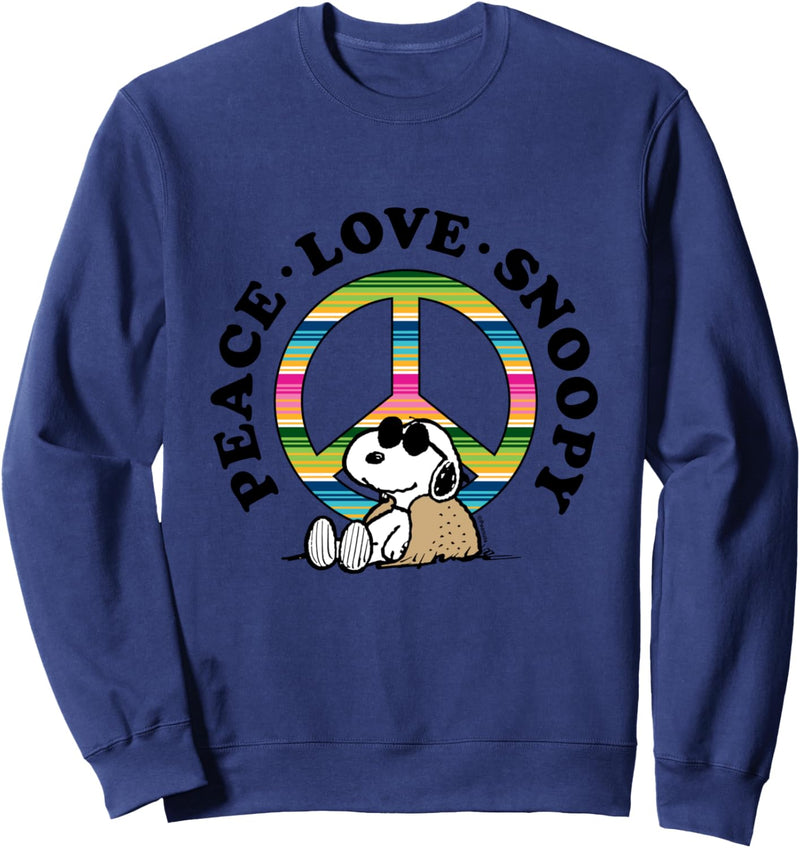 Erdnüsse - Peace Love Snoopy Sweatshirt