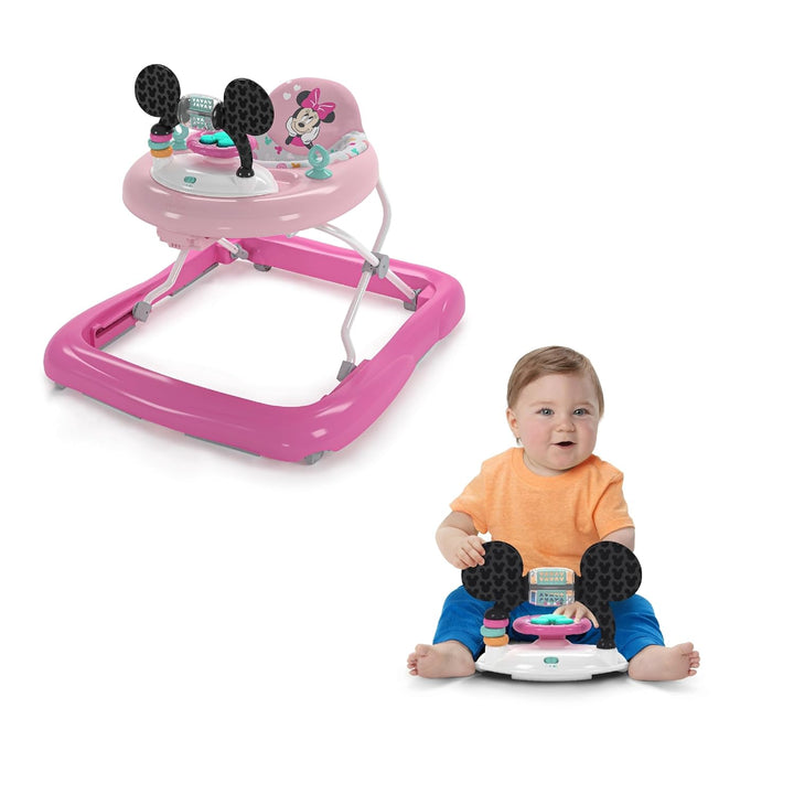 Bright Starts, Disney Baby, Minnie Mouse, Tiny Trek, Forever Besties, 2 in 1 Lauflernhilfe mit abneh