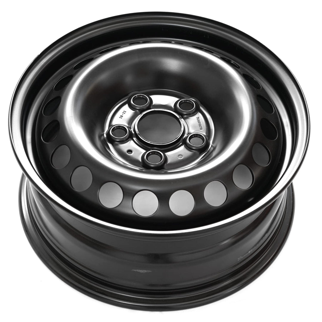 Volkswagen 7LA601027BZ98 Stahlfelge (1 Stück) Stahlrad 16 Zoll Felge schwarz 6.5Jx16H2 ET51 5/120