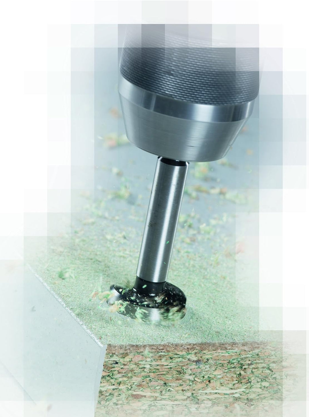 Alpen 23904500100 Maschinen-Forstnerbohrer Wave Cutter, ∅ 45 mm, L1 90 mm, 45 mm