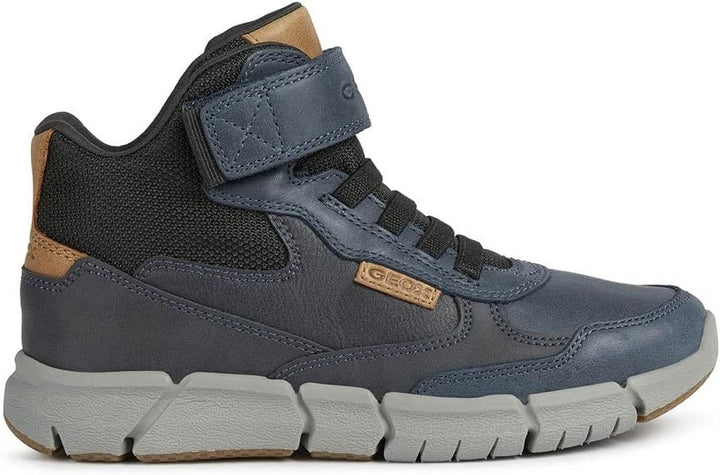 Geox Jungen J Flexyper Boy E Backpacking Boot 34 EU Navy, 34 EU Navy