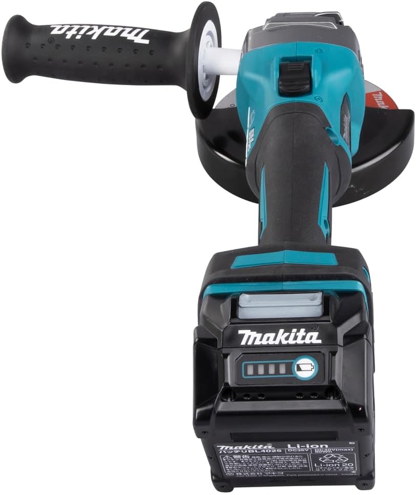 Makita GA005GM201 Akku-Winkelschleifer 40V max. / 4,0 Ah, 2 Akkus + Ladegerät im MAKPAC mit 2 Akkus