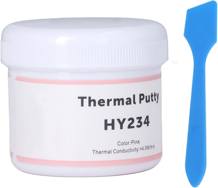 Cocoarm Wärmeleitpaste, HY234 Leitfähige Paste Silikonfett Gute Isolierung Kühlung HY234 Rosa Hochle