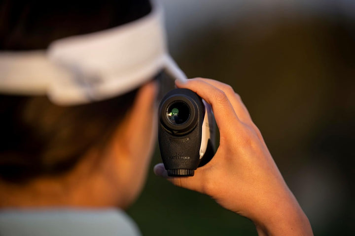 Nikon COOLSHOT PROII STABILIZED Golf Rangefinder | Waterproof & stabilized Laser rangefinder with Sl