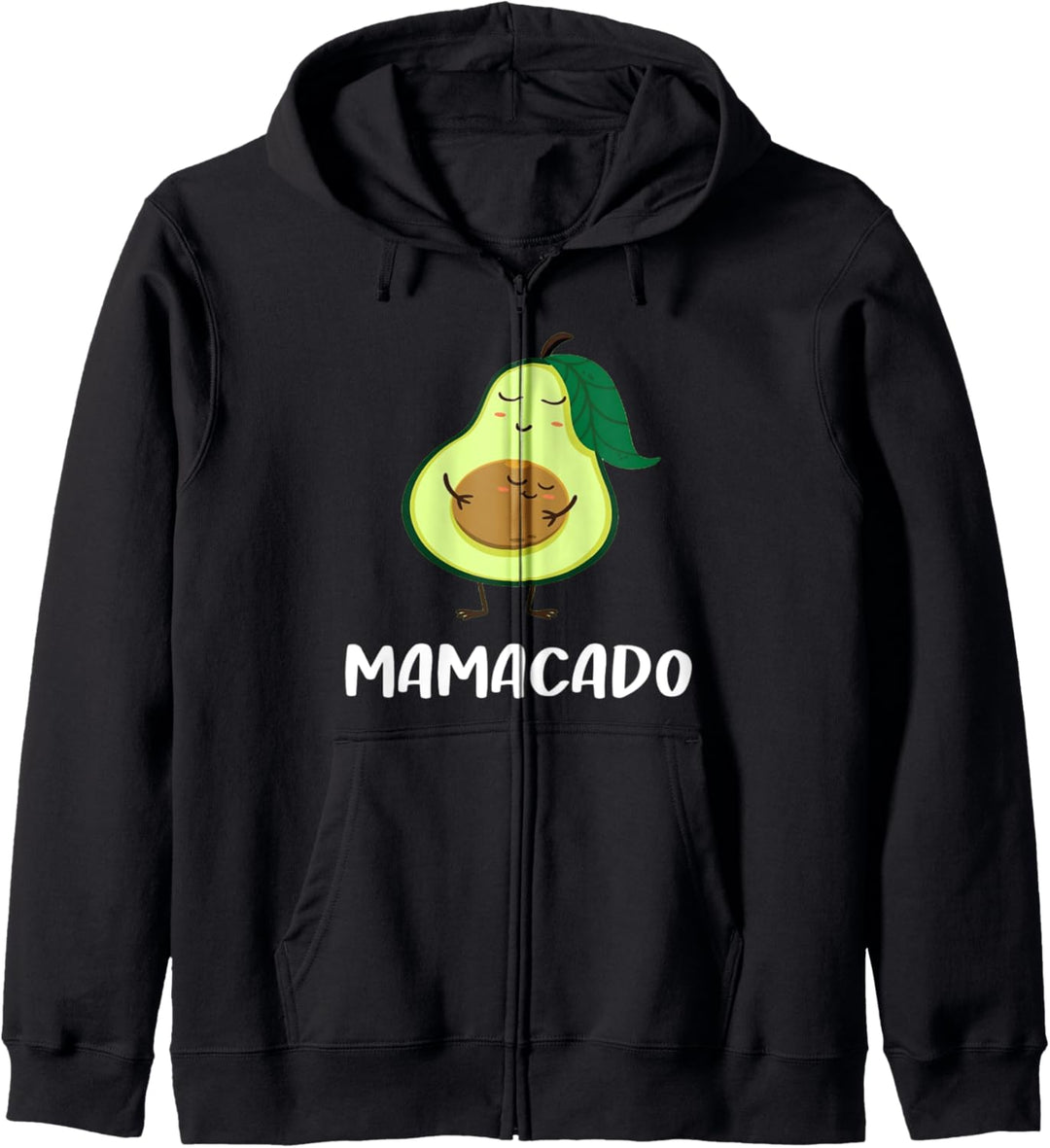Muttertags-Avocado, Mama, Avocado, Mama, lustige Avocado, Mamakado Kapuzenjacke