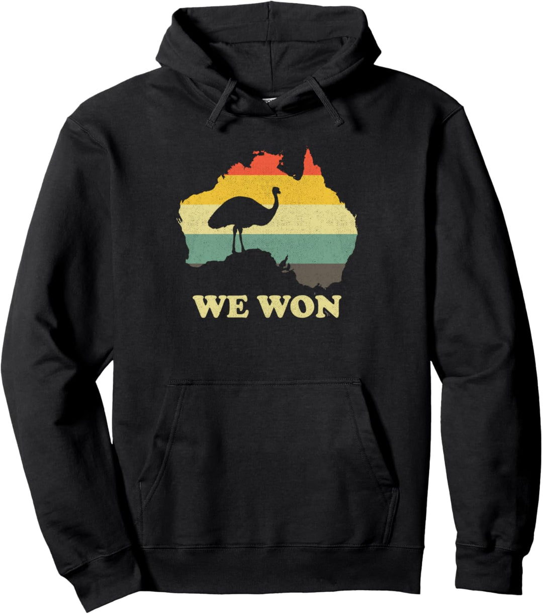 Emu-Krieg 1932: Lustige Geschichte Australiens Pullover Hoodie