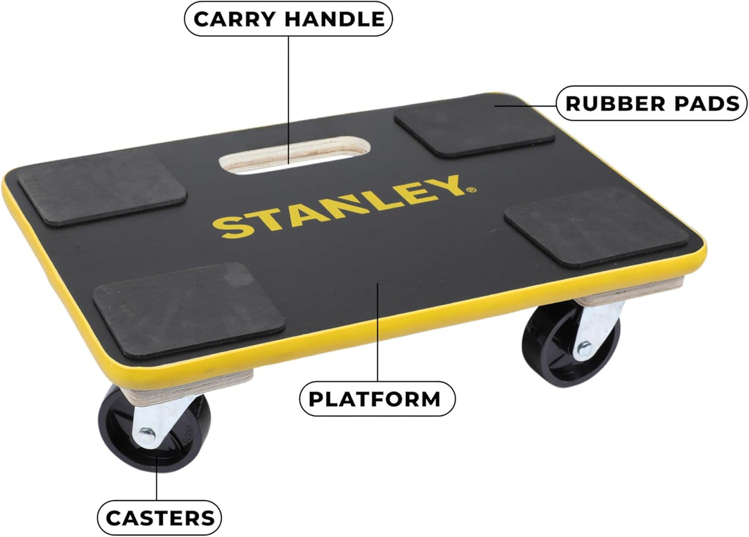 STANLEY Transportroller/Transporthilfe Medium, Tragkraft 200kg, SXWT-MS573, Abmessungen Ladefläche 6
