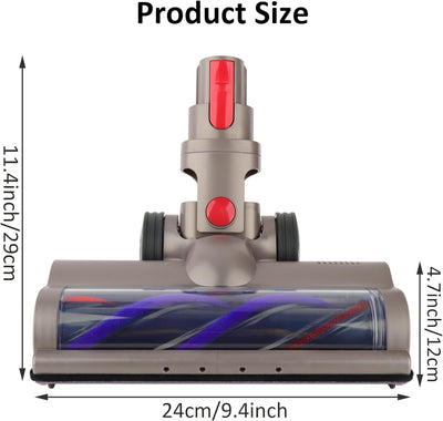 AINUO Motorhead Turbinenbürsten-Reinigungskopf Kompatibel mit Dyson V7 V8 V10 V11 V15 Staubsauger zu