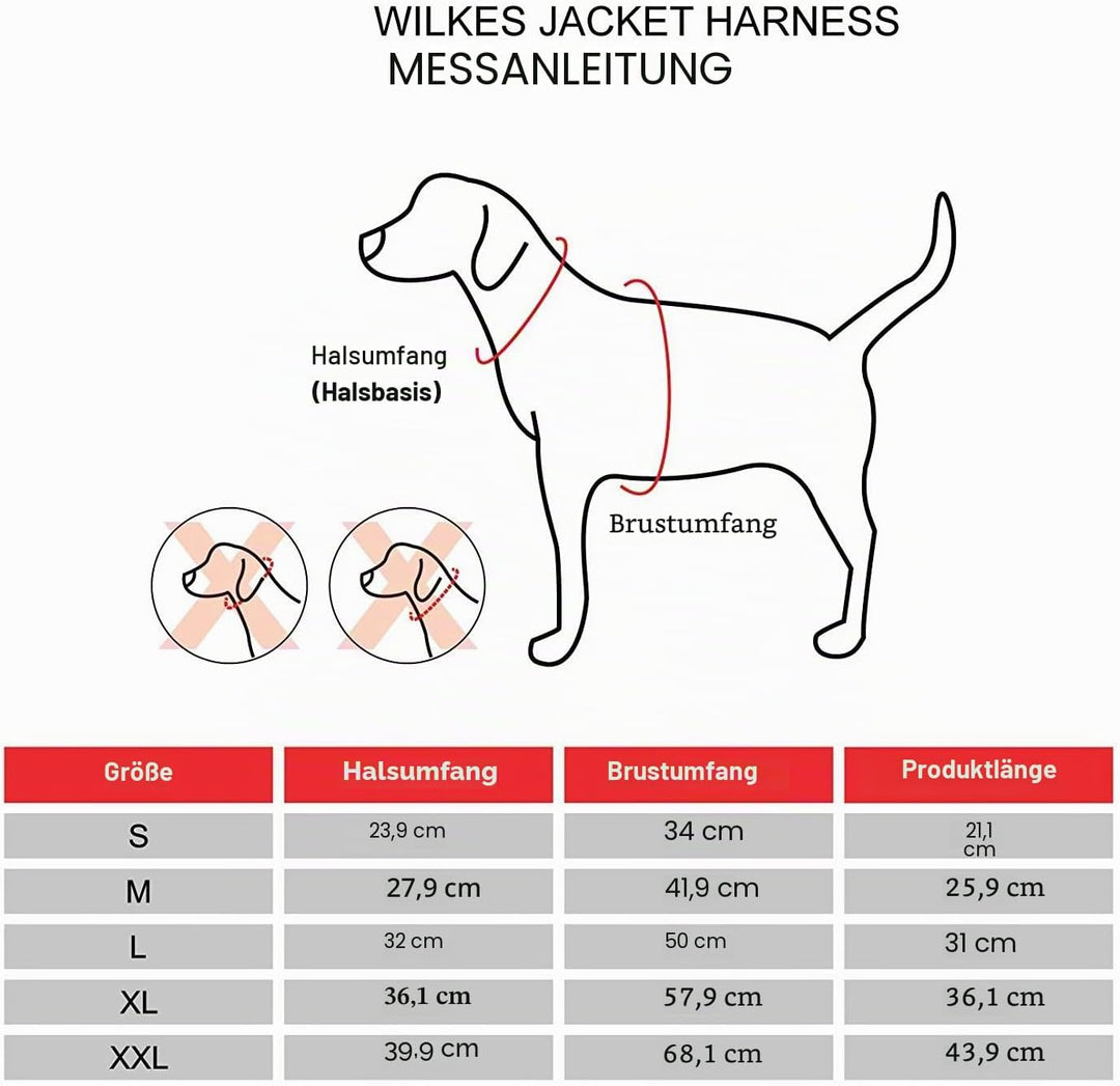 Puppia PAQD-VT1463 Wilkes, Wintermantel, M, rot Rot M Klassisch, Rot M Klassisch