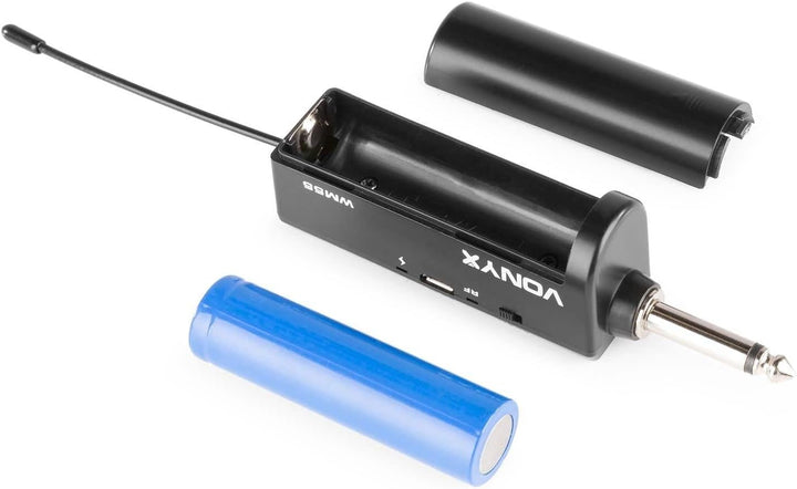 VONYX WM552 - Funk Mikrofon drahtlos, Doppel Set, Wireless UHF Microphone, kabelloses Mikrofonsystem