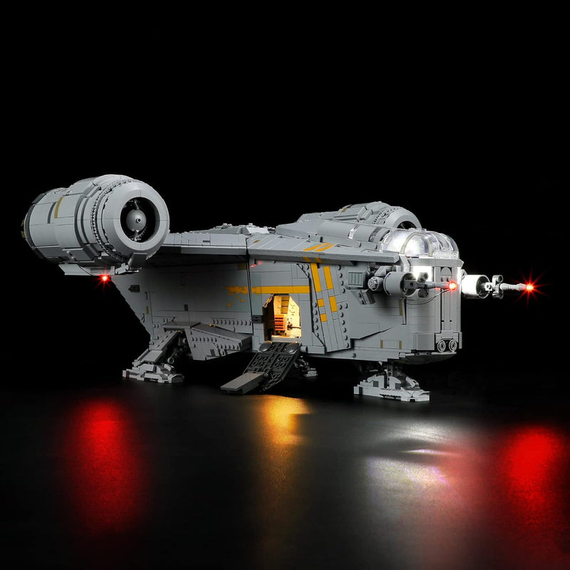 GEAMENT LED Licht-Set Kompatibel mit Lego UCS Razor Creast - Beleuchtungsset für Star Wars 75331 Bau