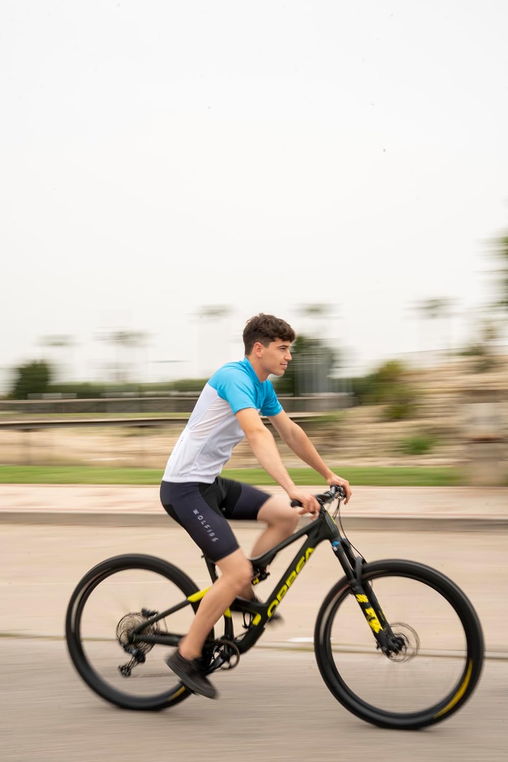 WOLFIRE WF Rennrad Trikot Herren, Hergestellt Aus Polyester. MTB - Radtrikot Herren Kurzarm, Fahrrad