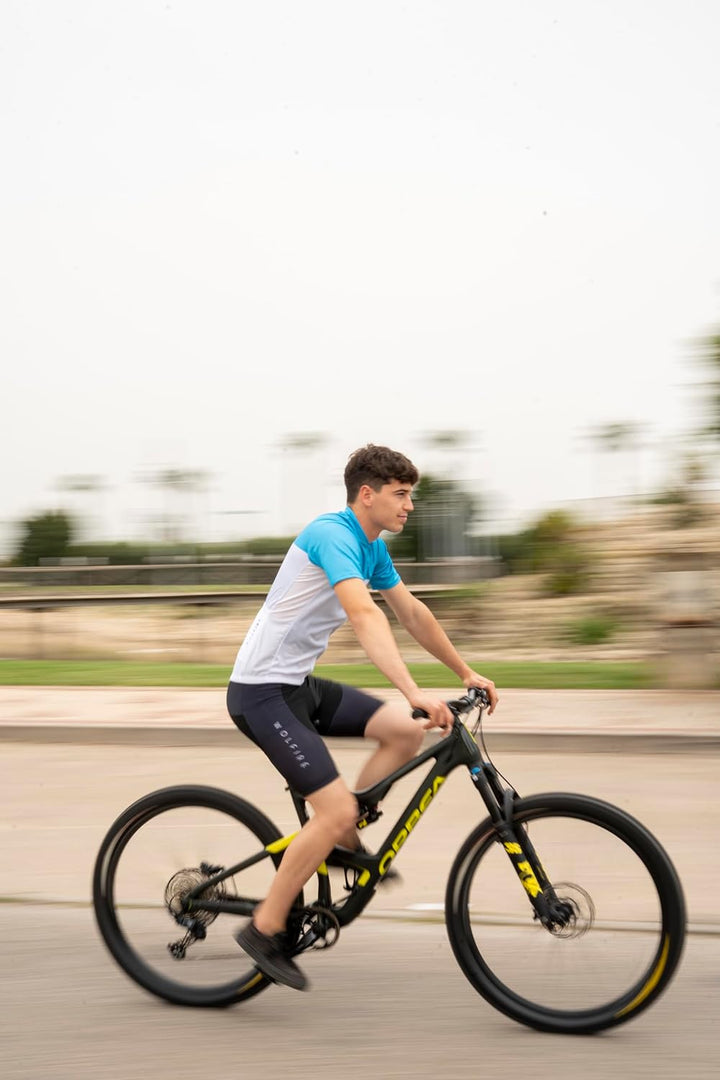 WOLFIRE WF Rennrad Trikot Herren, Hergestellt Aus Polyester. MTB - Radtrikot Herren Kurzarm, Fahrrad