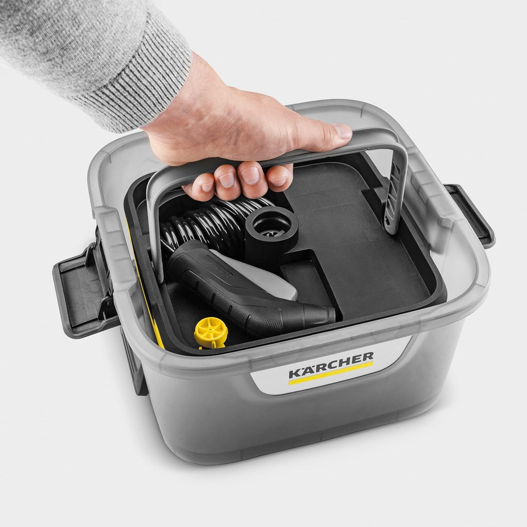Kärcher Mobile Outdoor Cleaner OC 4 + Pet Kit, Fördermenge: 2 l/min, Gewicht: 3,1 kg, Wassertank: 8
