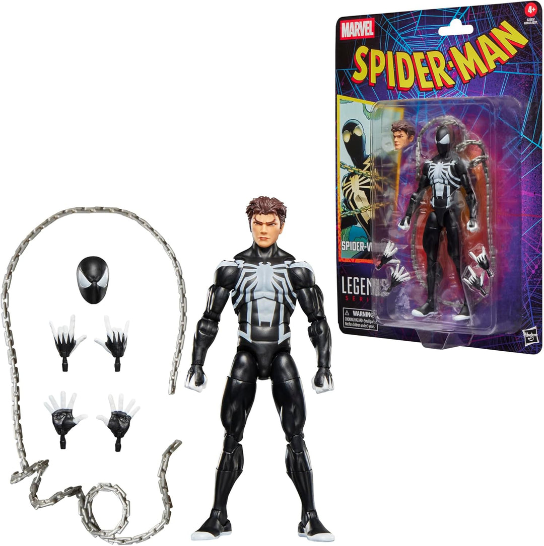 Marvel Legends Series Spider-Venom, Retro Spider-Man Comics Action-Figur zum Sammeln, Skala 15 cm, S
