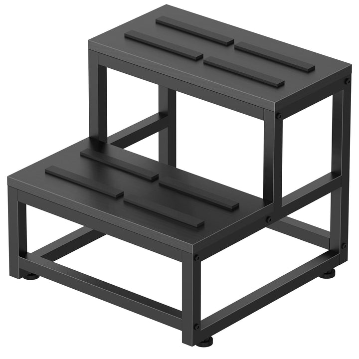LIANTRAL Tritthocker für Erwachsene und Kinder, 2-Stufen Tritthocker, Heavy Duty Stahl und Stabiler