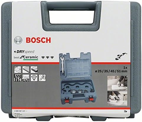 Bosch Pro 4tlg. Diamant-Bohrer-Set trocken Dry Speed 4tlg. Set, 4tlg. Set