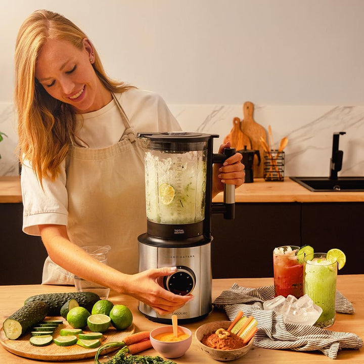 Cecotec Standmixer Grand Katana 2700MAX Total Destroy Screen B. Maximale Leistung 2700W, Digitales D