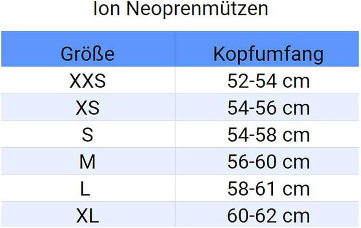 Ion Neo Hood 3/2 Schwarz S, Schwarz S