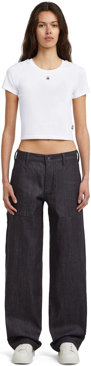 G-Star Damen Jeans Judee Carpenter Loose Jeans 23W / 30L Blau (Raw Denim D23590-d315-001), 23W / 30L
