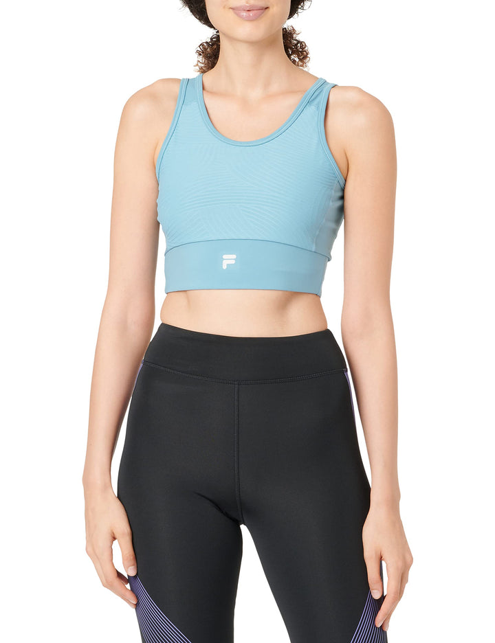 FILA Damen Sport-BH XS Adriatic Blue, XS Adriatic Blue
