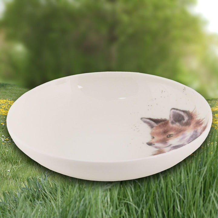 Wrendale Designs Porzellan Pasta & Suppenteller Fuchs ca. 22cmD Royal Worcester tiefer Suppen-Teller