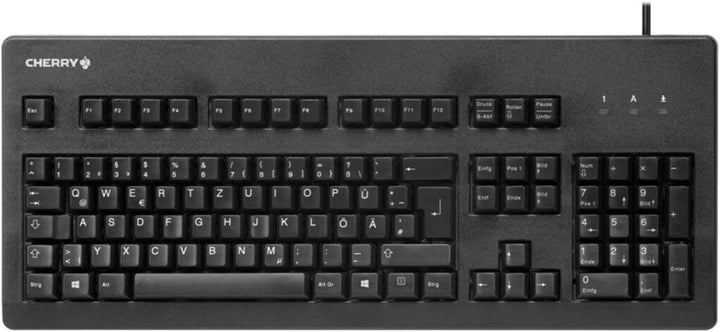 CHERRY G80-3000, Deutsches Layout, QWERTZ Tastatur, kabelgebundene Tastatur, mechanische Tastatur, C
