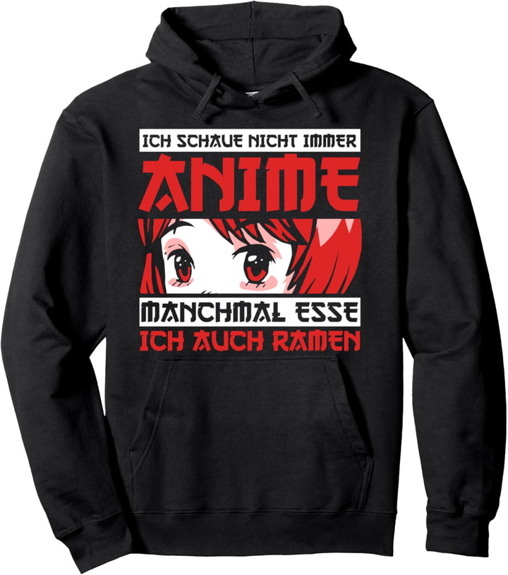 Anime Ramen Otaku Pullover Hoodie