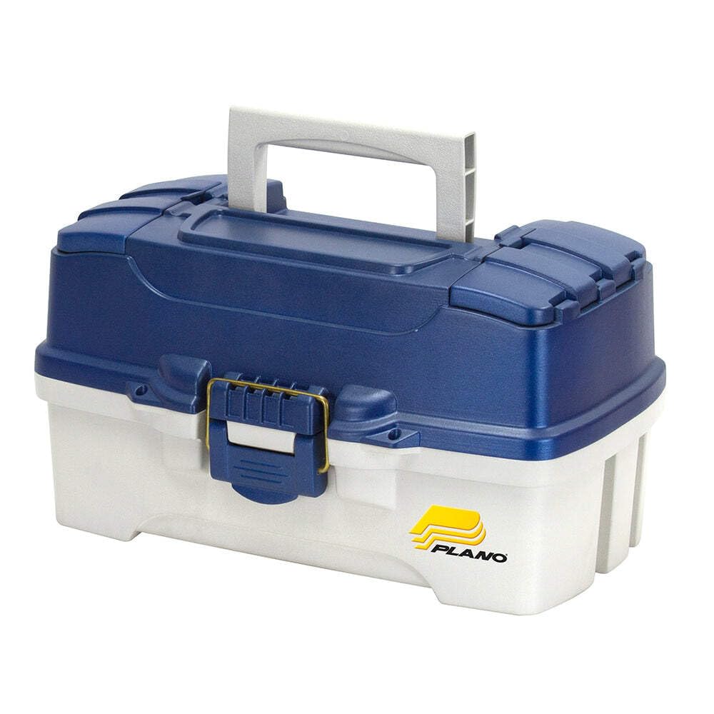 Plano 28 Tackle Box mit Dual Top Zugang, Unisex - Erwachsene, 2 Tray Tackle Box W/Dual Top Access Ei