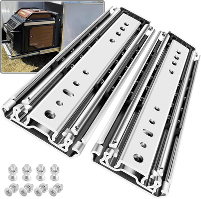 SHUHANG Schiene für schwere Lastschublade, mit Dämpfer, Schublade, Industrie, 220 kg, Tragfähigkeit,