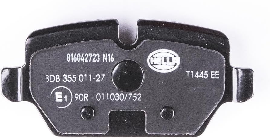 HELLA PAGID 8DB 355 011-271 Bremsbelagsatz - T1445 - Dicke/Stärke: 17.4mm - Bremssystem: Lucas - für
