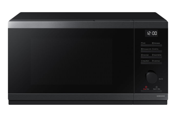 Samsung MG23DG4524CGE1 Mikrowellenherd, 23 l, 800 W, Schwarz, Touchscreen + Zifferblatt, ECO-Modus