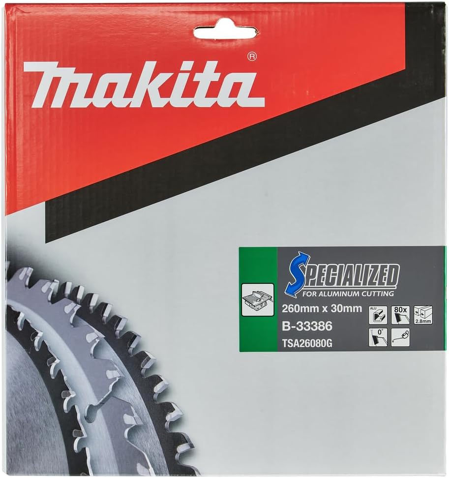 Makita Specialized Saegeblatt, 260 x 30 mm, 80Z, B-33386