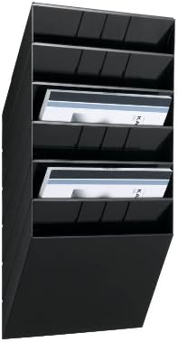 Durable Prospektspenderset Querformat Flexiboxx 6 A4, 1 Set, schwarz, 1709785060 Schwarz Querformat,