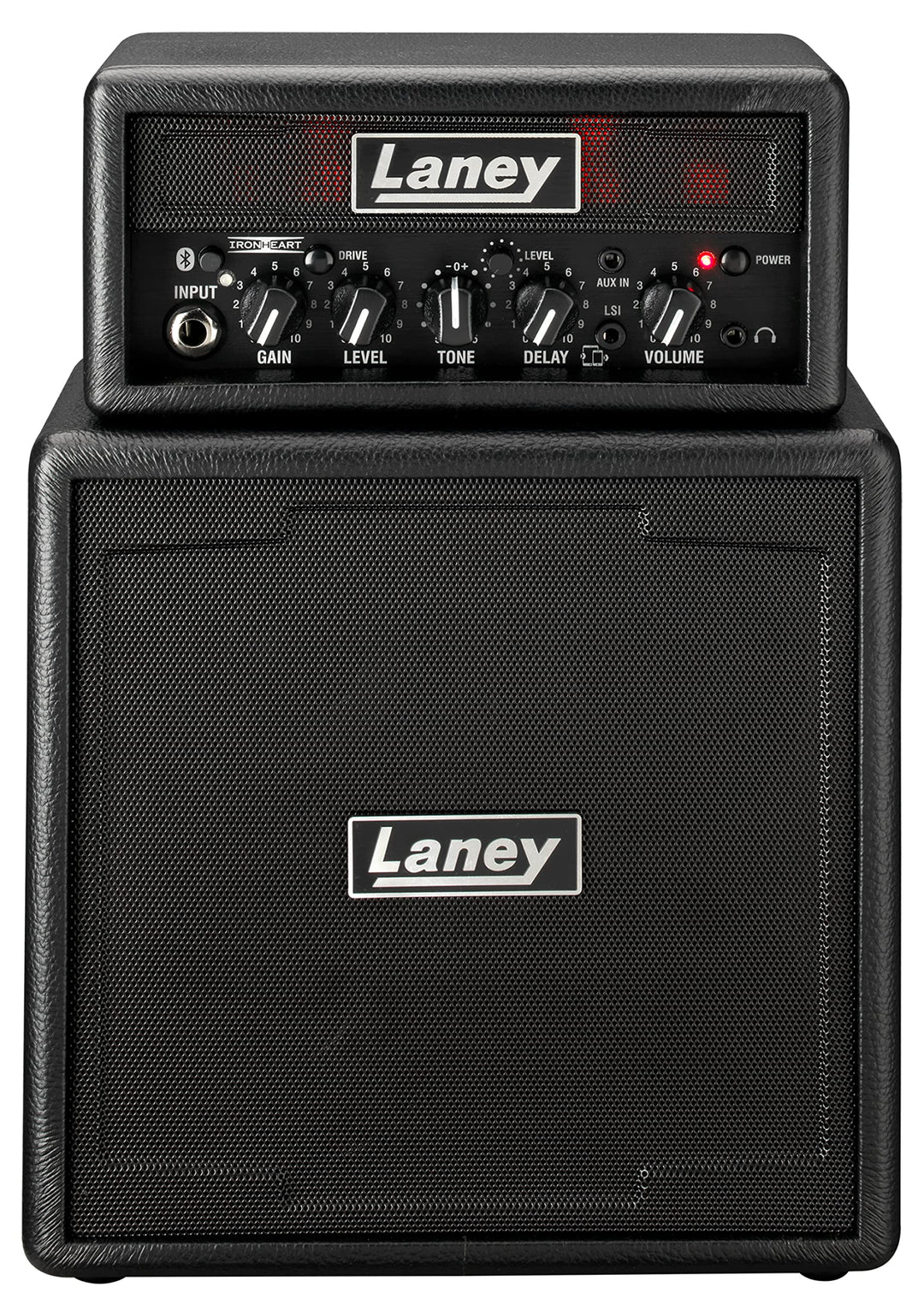 Laney MINISTACK Bluetooth - Batteriebetriebene Gitarren Amp mit Smartphone-Schnittstelle - Ironheart
