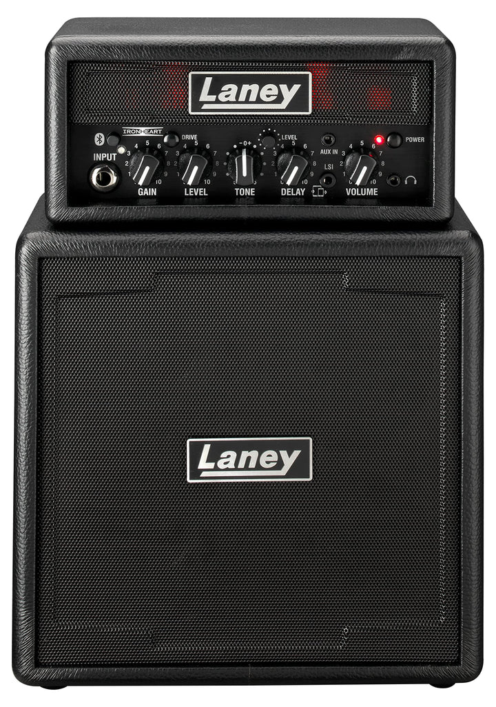 Laney MINISTACK Bluetooth - Batteriebetriebene Gitarren Amp mit Smartphone-Schnittstelle - Ironheart