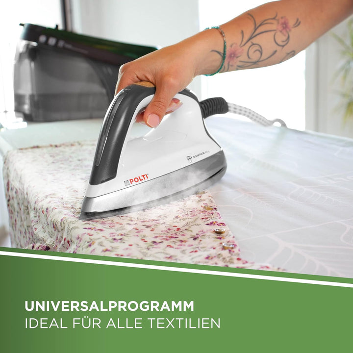 Polti La Vaporella XT90C, Dampfbügelstation mit Heizkessel, 7 Bar, mit ECO-Funktion, unbegrenzte Aut