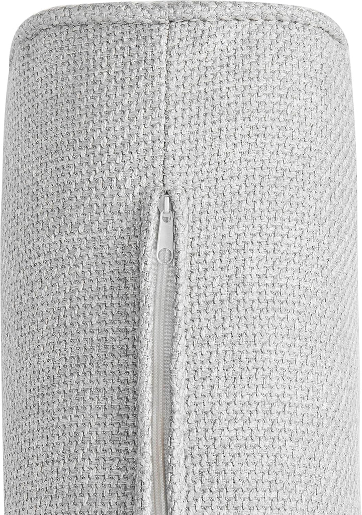 Moderne Chaiselongue in Grau Stoffbezug Muret
