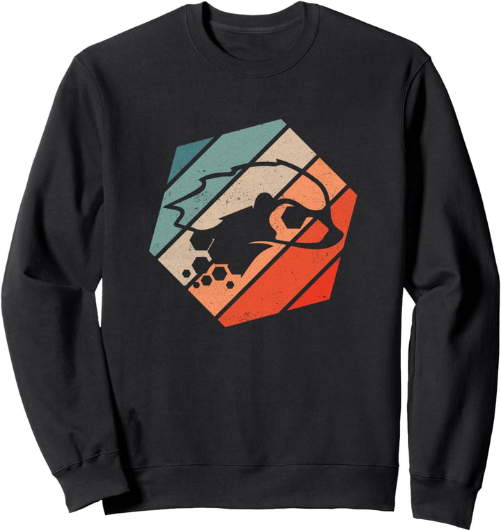 Retro Honigdachs Ratel - Vintage Dachs Sweatshirt
