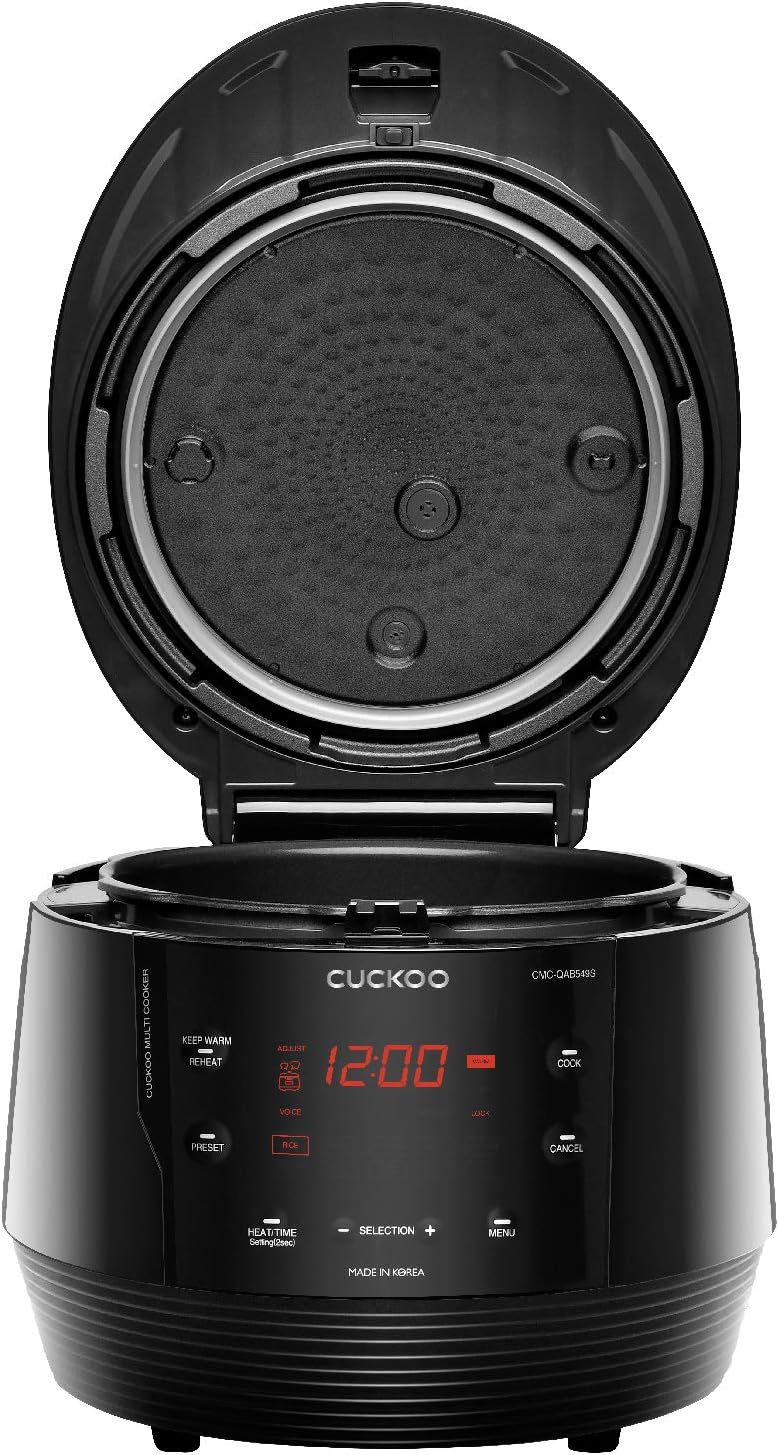 CUCKOO CMC-QAB549S Premium 8 in 1 Multikocher ICOOK Q5 mit 10 vorprogrammierten Modi