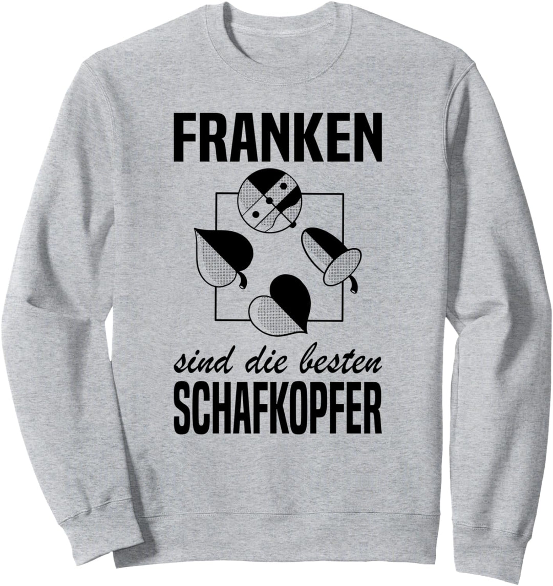Schafkopf Karten Bayrisches Kartenspiel Franken Sweatshirt