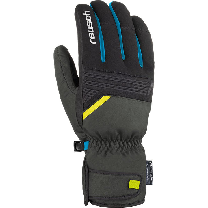 Reusch Herren Bradley R-tex Warmer grau / gelb 9, grau / gelb 9