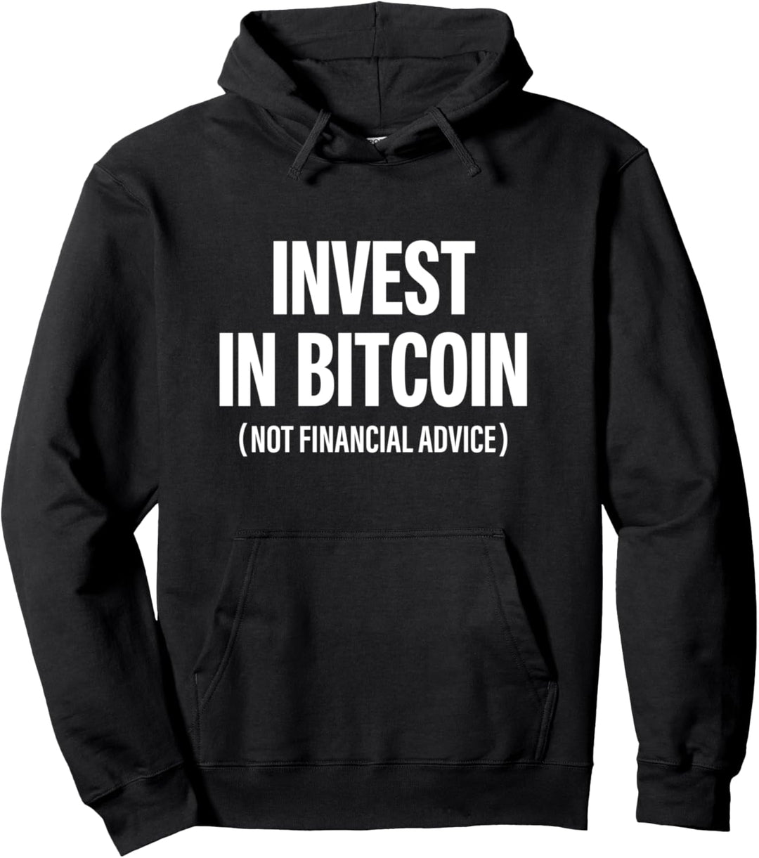 In Bitcoin investieren Kryptowährung Pullover Hoodie