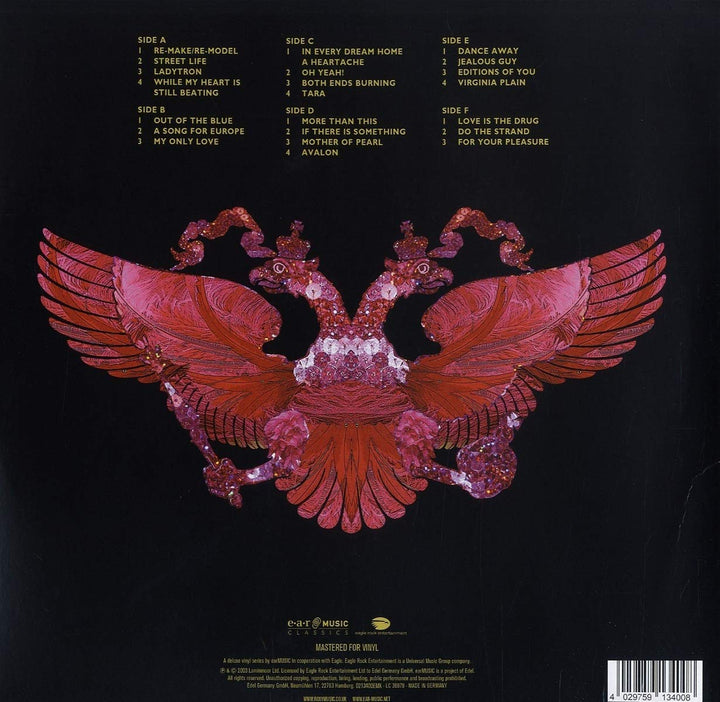 Live (International Edition), Vinyl