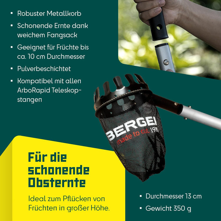 Berger 5440 Obstpflücker schwarz (Nur passend für folgende Berger 74300, 74800, 75300, 75350, 75800,