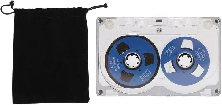 Reel to Reel Blanko Tonkassettenband, 55 Minuten DIY Musikaufzeichnungsband, Aluminiumlegierungsgehä