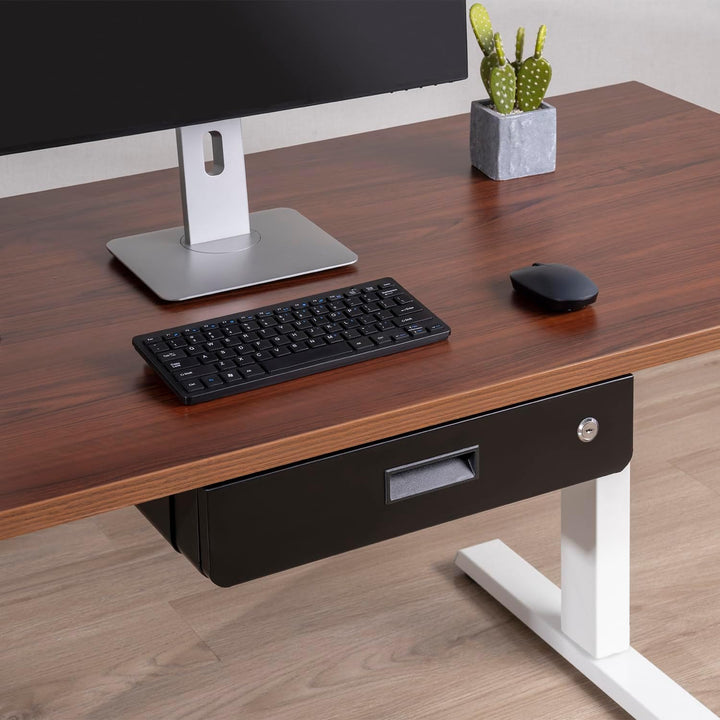 Maclean MC-461 Ergonomische Untertischschublade mit Schlüssel Abschliessbar, Maximale Belastung: 5 k