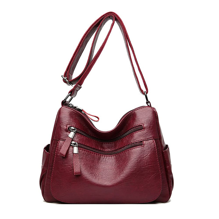 Coolives Damen Umhängetasche Handtasche aus PU-Leder Mode Tasche Schultertasche Leichte Taschen Schu